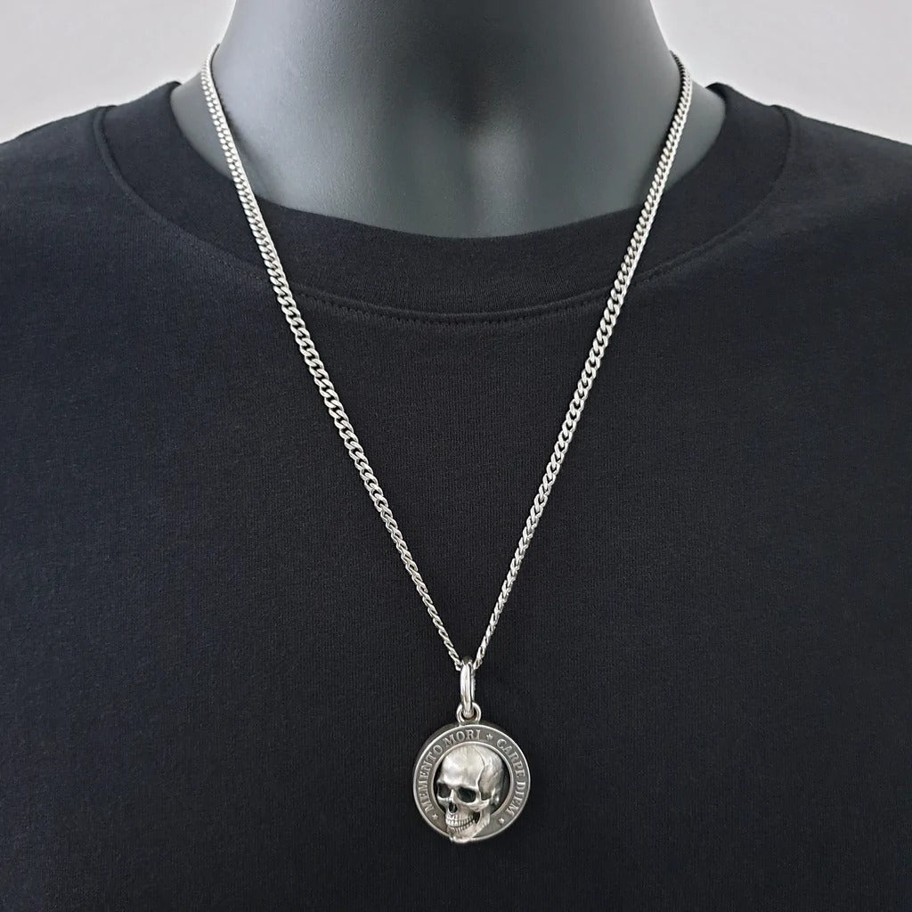 aakip™-🍀 MEMENTO MORI SKULL PENDANT