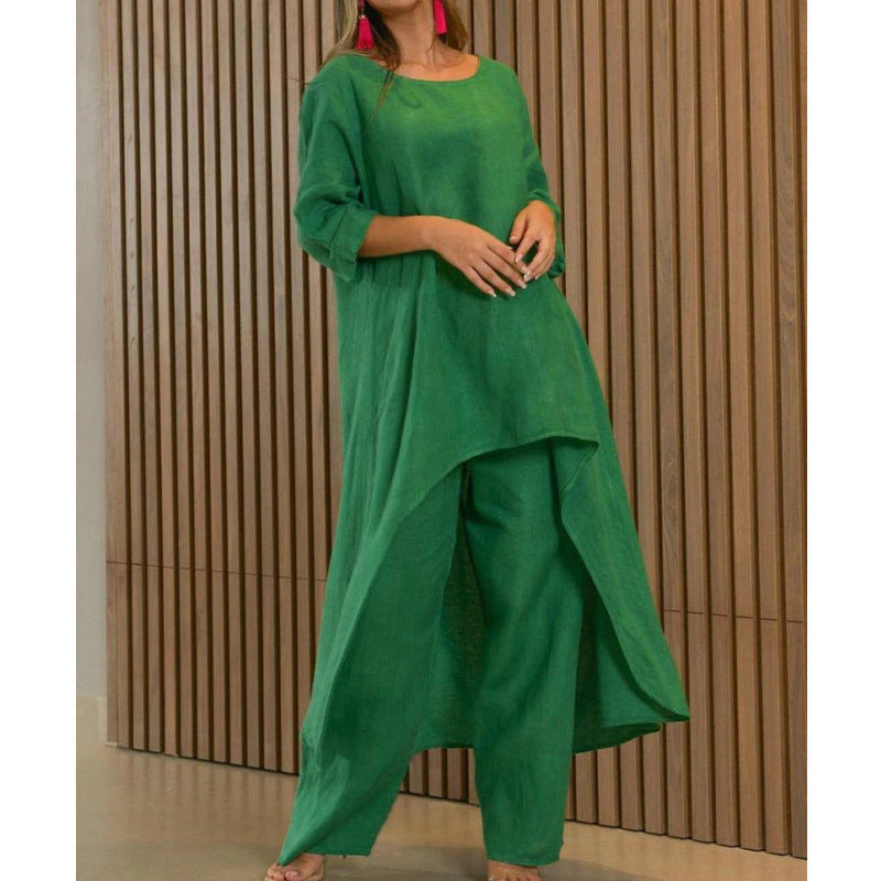 aakip™-Cotton Linen Casual Suit