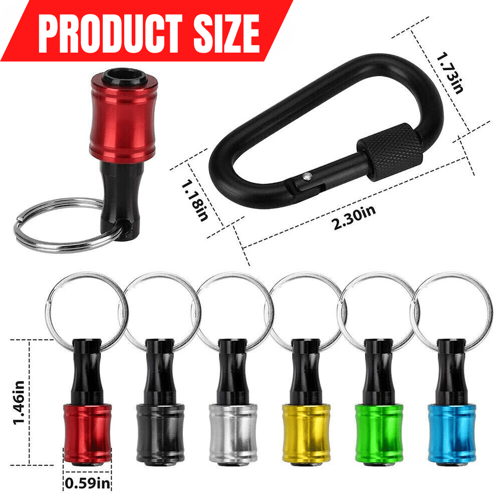 aakip™-🔥1/4" Hexagonal screwdriver head bracket hiking buckle