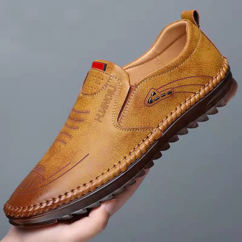 aakip™-2024 spring new leather shoes non-slip business casual men's shoes