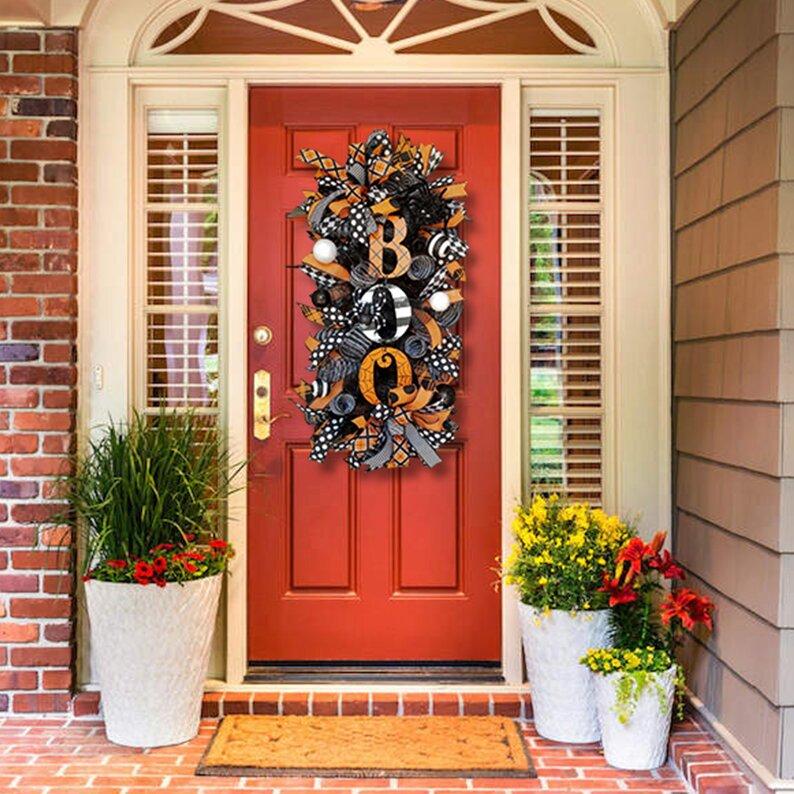 aakip™-Halloween Swag Wreath Fall Wreath-HOT SALE