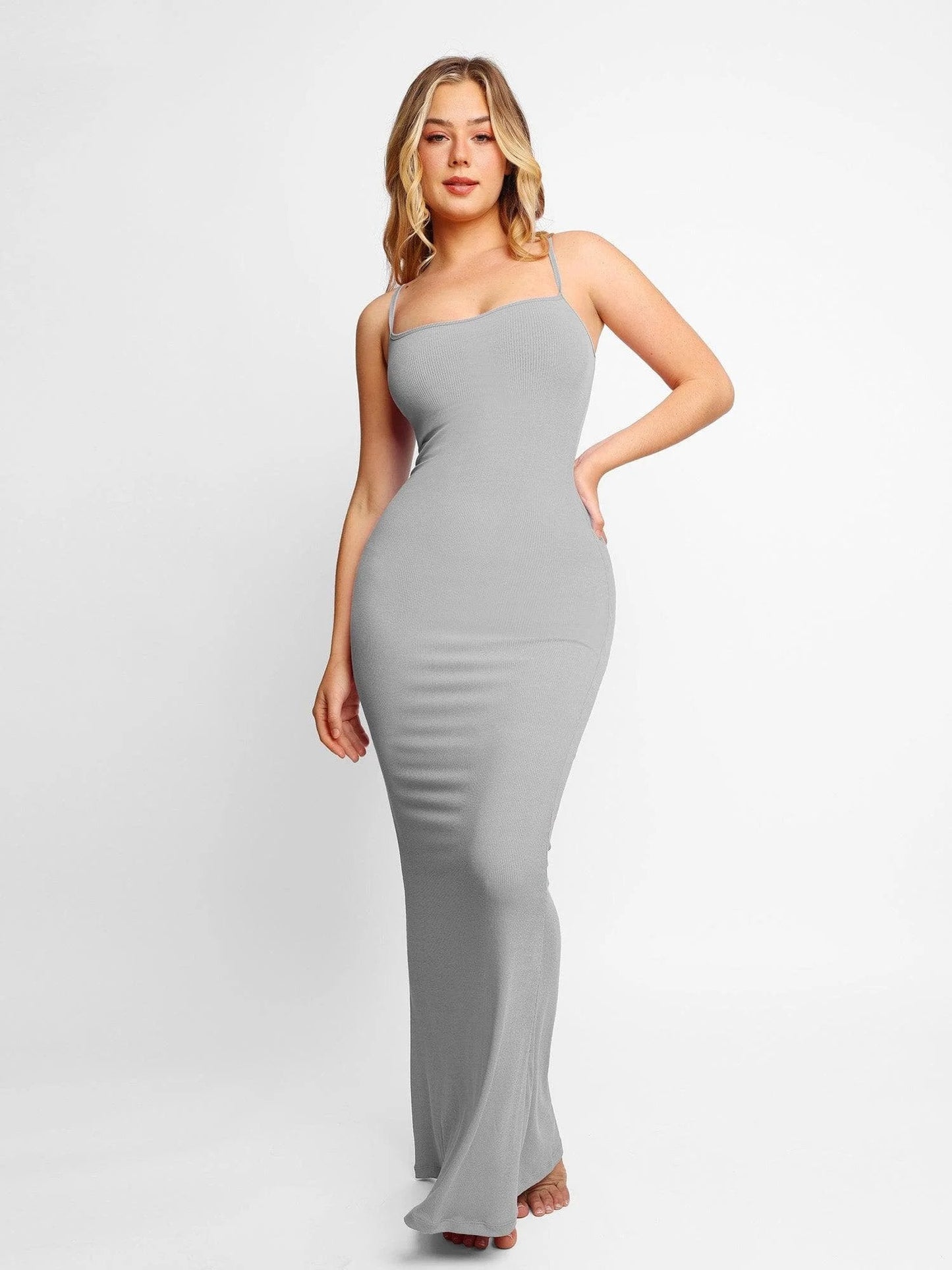 aakip™-Built-In Shapewear Modal Soft Lounge Dresses
