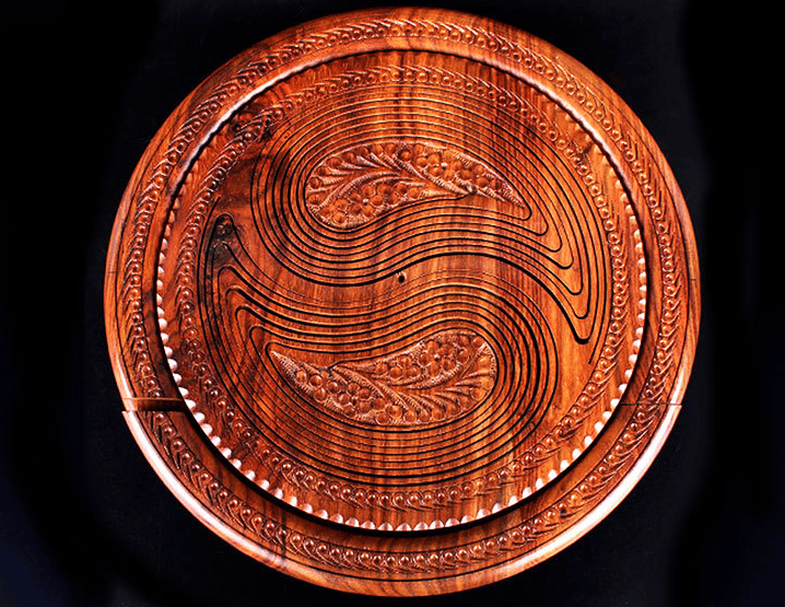 49% OFF🔥-Handmade wood carving fruit plate
