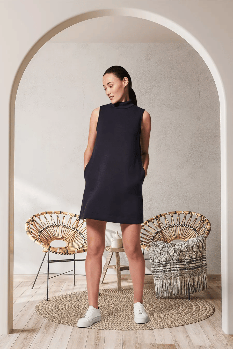 aakip™-New Ladies Comfortable Breathable Sleeveless Dress