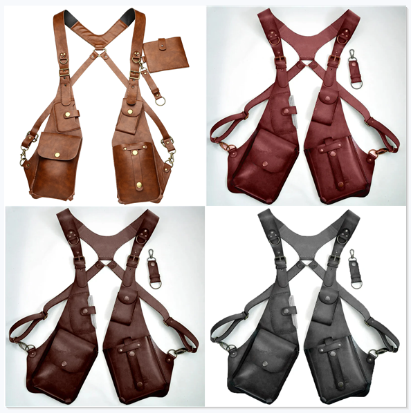 aakip™-New Leather Anti-theft Harness (5 Color)