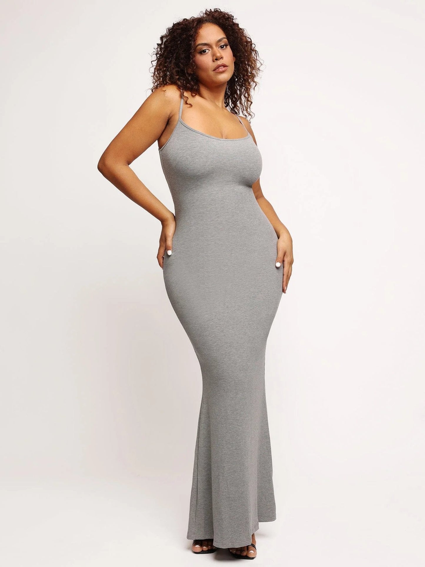 aakip™-Built-In Shapewear Modal Soft Lounge Dresses