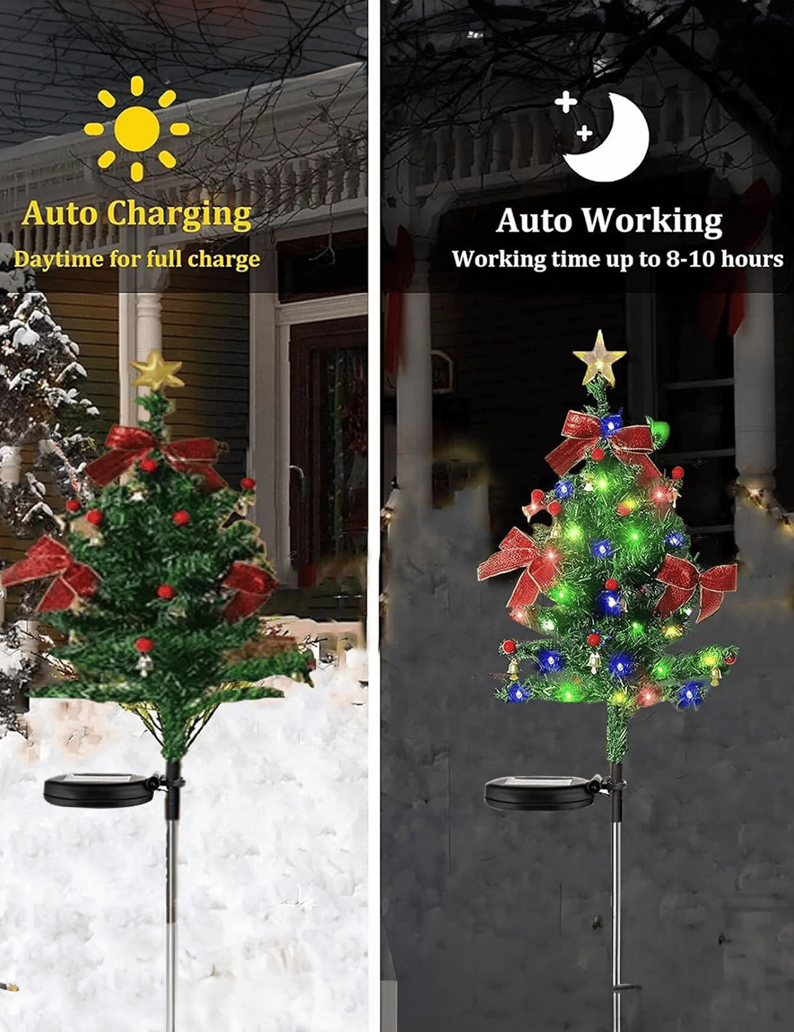 🎄Solar Christmas Trees Lights Outdoor Decoration Waterproof(BUY 3 FREE SHIPPING)