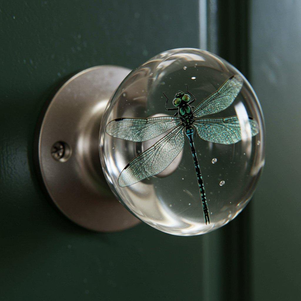 ✨Unique decorative door handle - Handmade