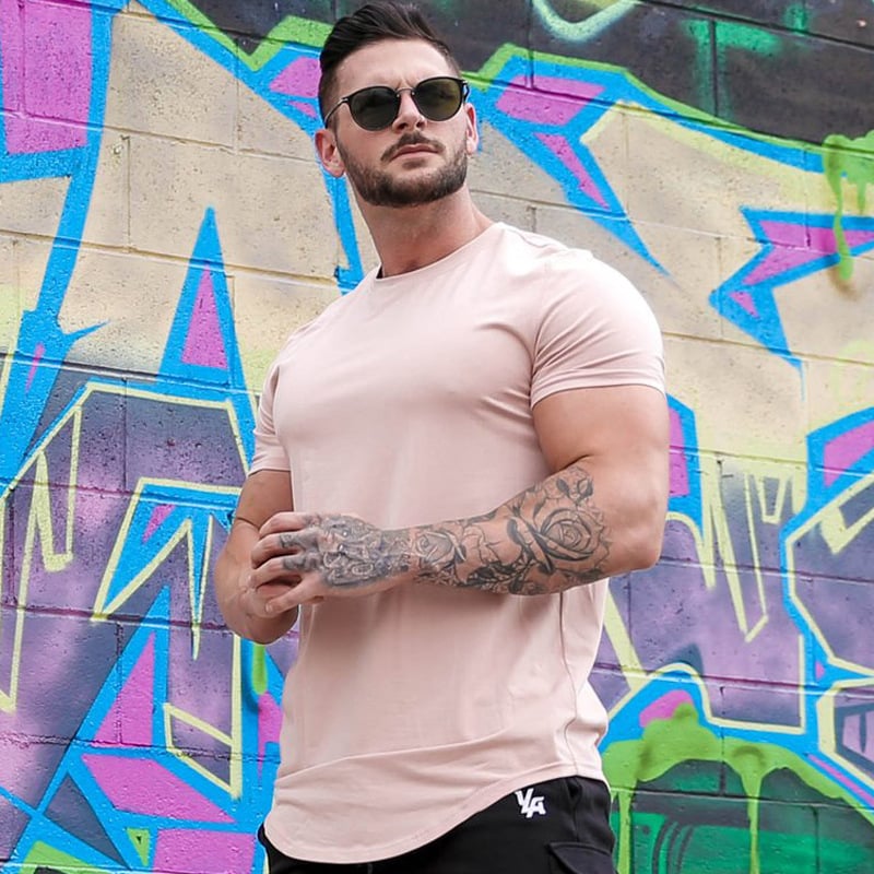 aakip™-ESSENTIAL DROP-CUT T-SHIRT