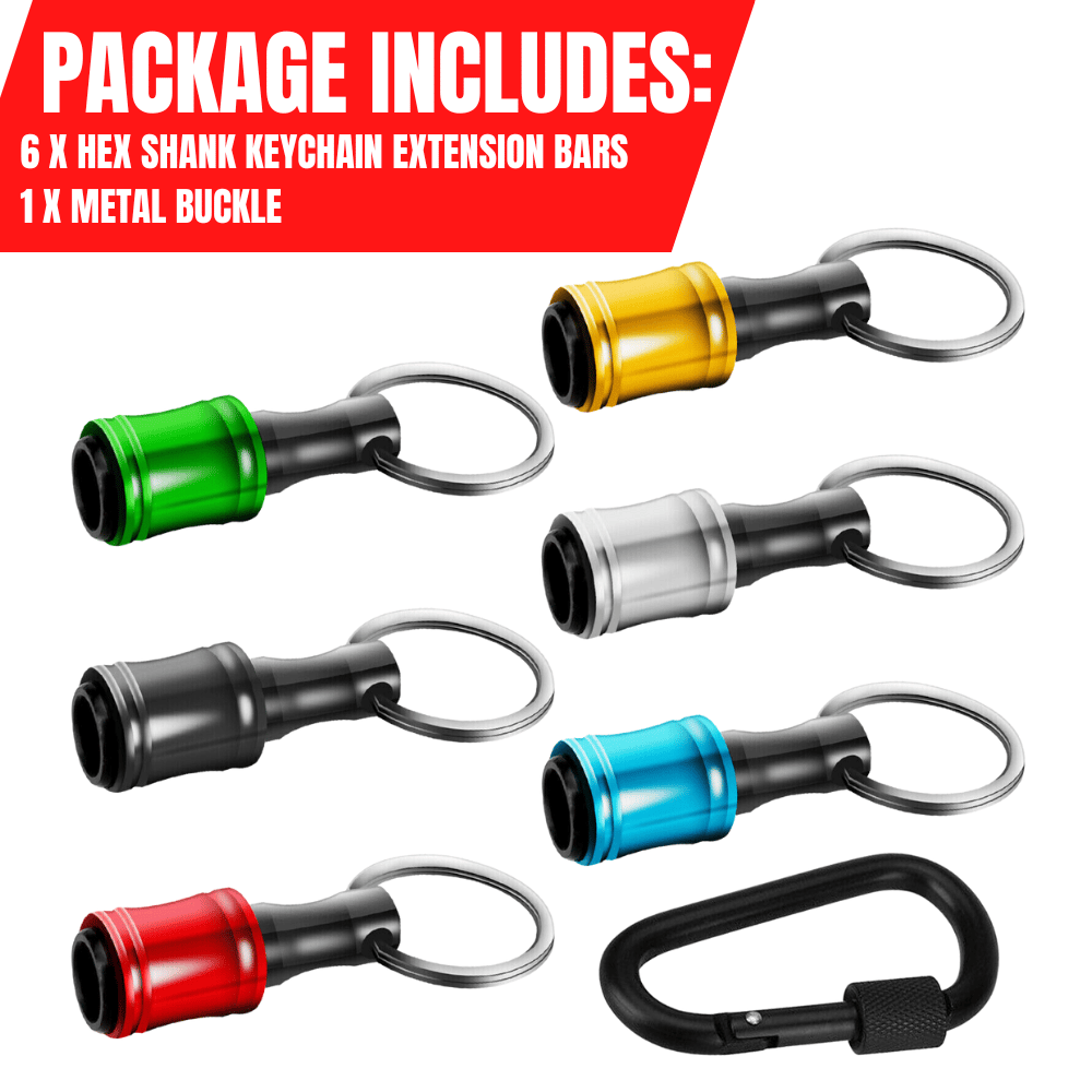 aakip™-🔥1/4" Hexagonal screwdriver head bracket hiking buckle
