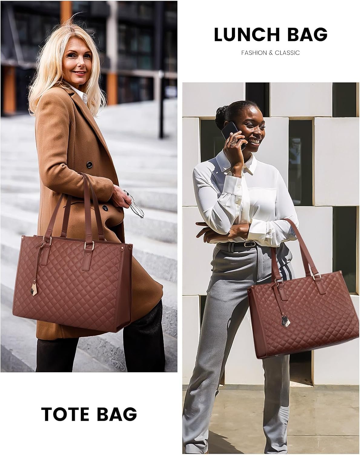🍱 The Ultimate 2-in-1 Tote Bag – Where Elegance Meets Functionality! 🍽️
