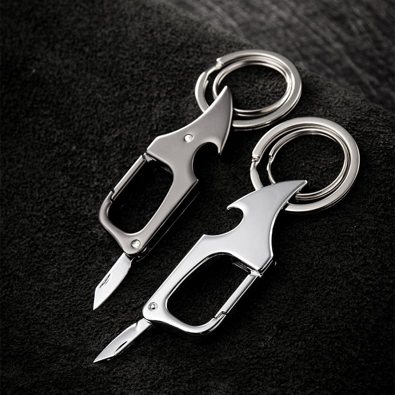 aakip™-🔥49% OFF🔥Multifunctional pendant bottle opener metal double ring key chain