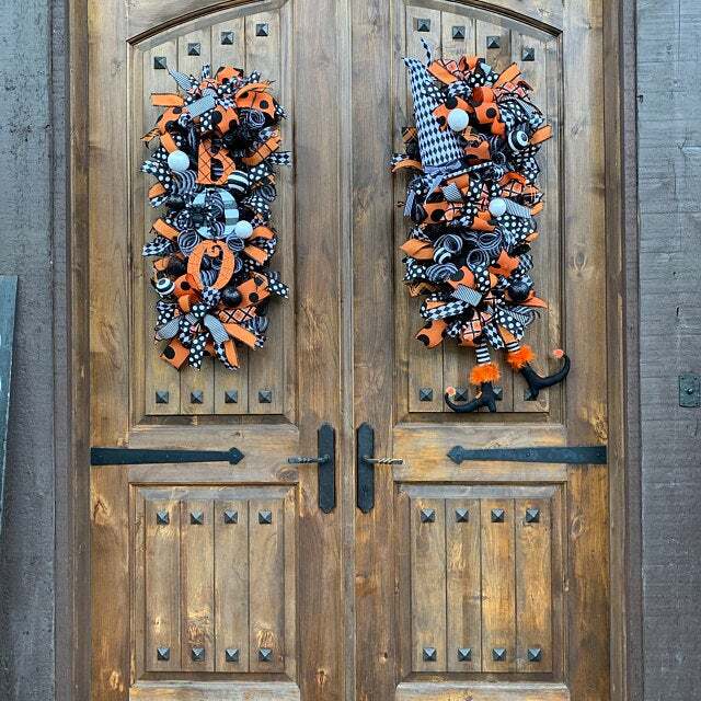 aakip™-Halloween Swag Wreath Fall Wreath-HOT SALE