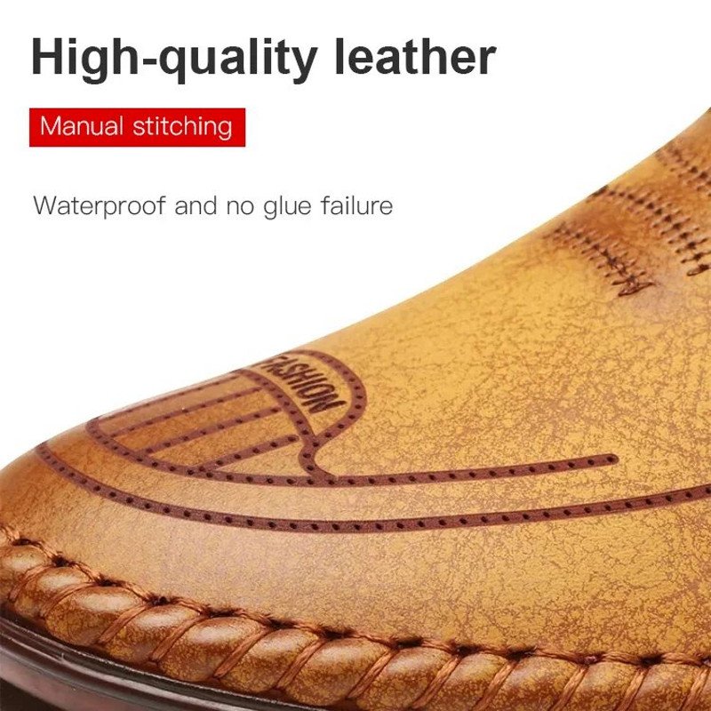 aakip™-2024 spring new leather shoes non-slip business casual men's shoes