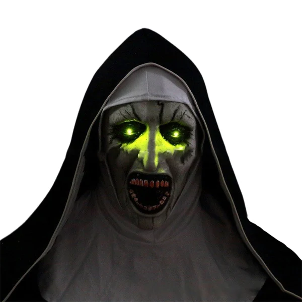 aakip™-👻49%OFF🎃 Halloween Nun Scary Mask