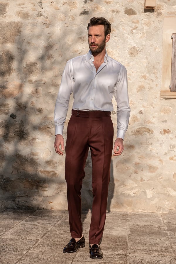 aakip™-Plain Straight Casual Pants For Men
