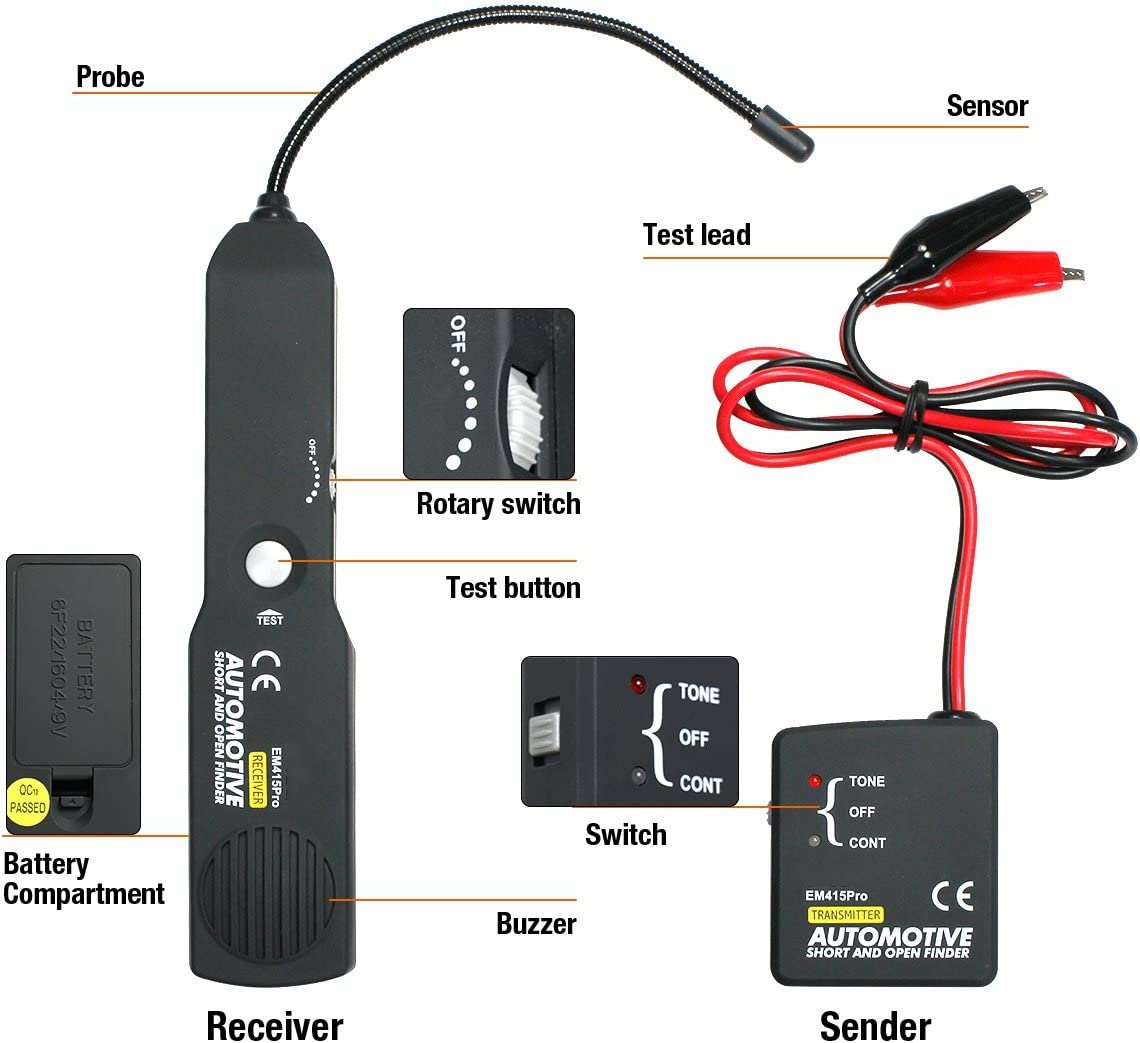 aakip™-Digital Car Circuit Scanner Diagnostic Tool