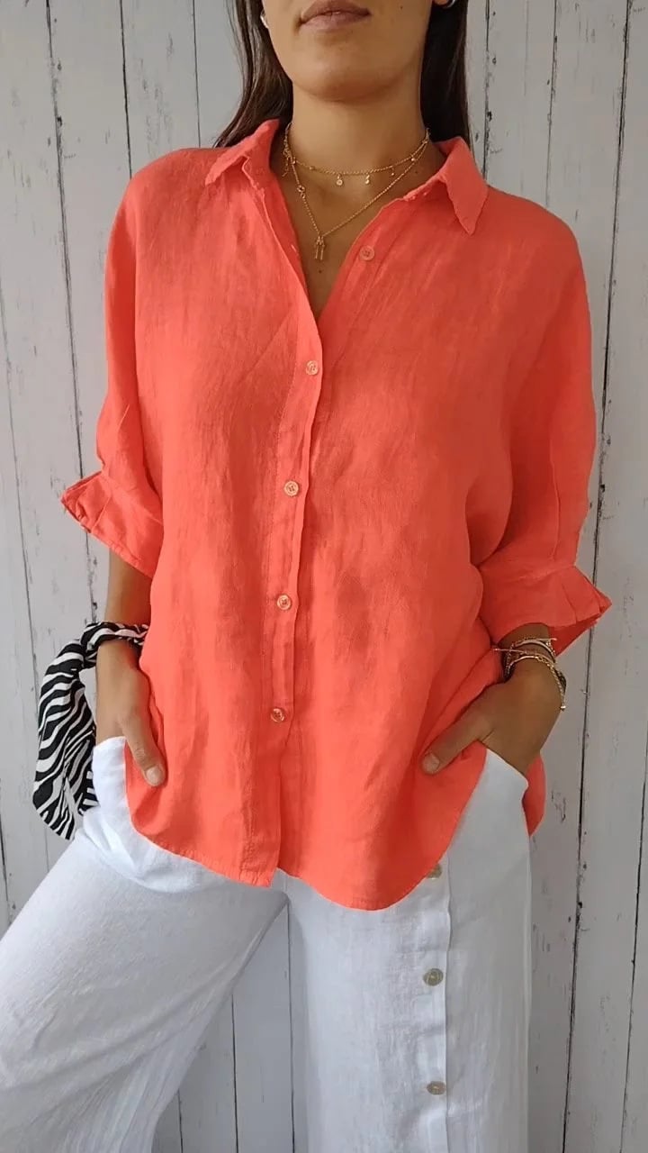 aakip™-Women's Cotton Casual Shirt