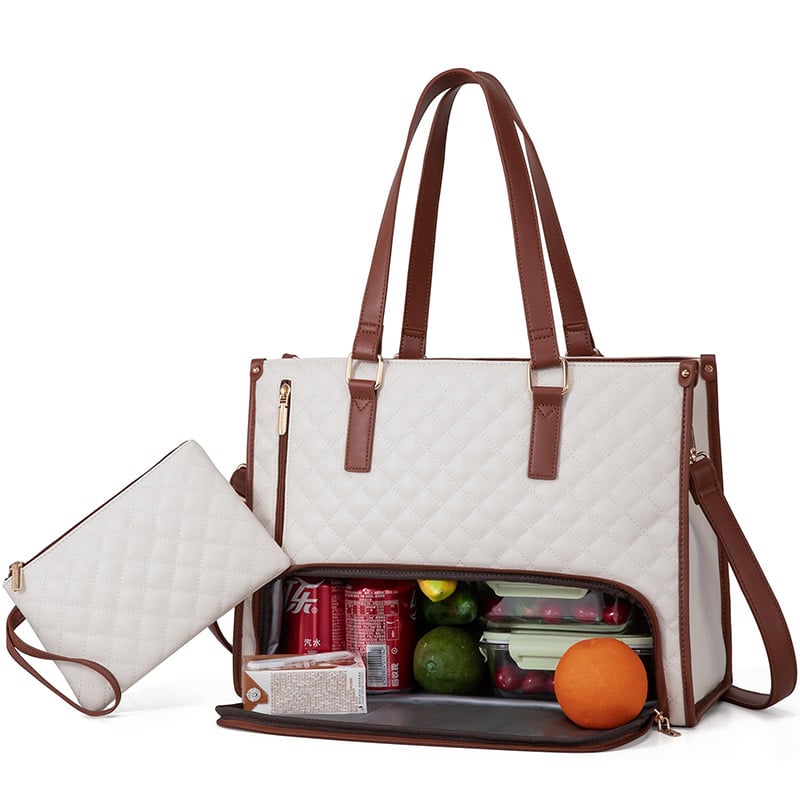 🍱 The Ultimate 2-in-1 Tote Bag – Where Elegance Meets Functionality! 🍽️