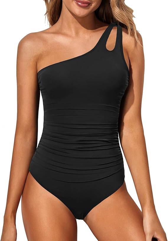 One Shoulder One Piece Swimsuit for Women🔥Buy 2 Save 10% & Free Shipping🔥