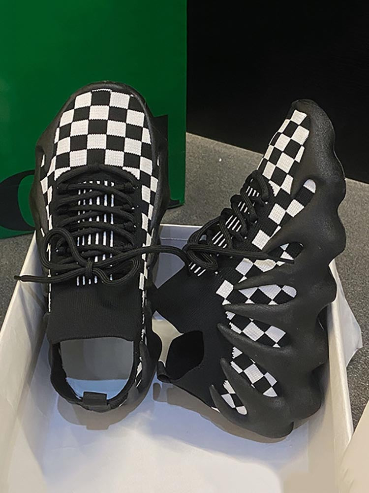 aakip™-Lace-up Knit Breathable Sneakers
