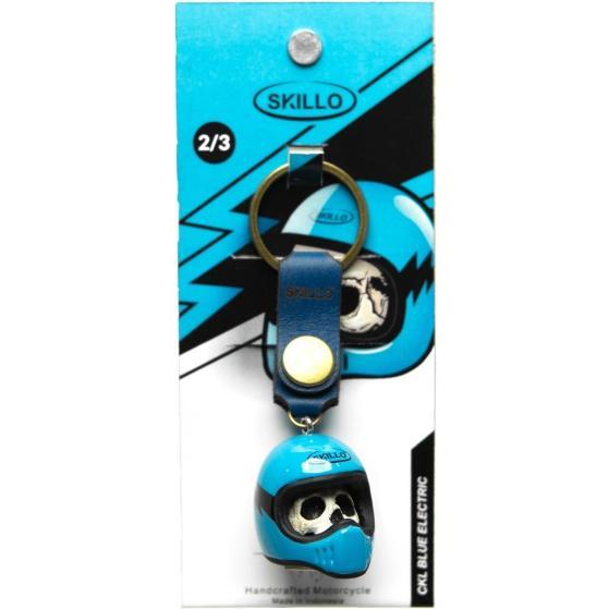 aakip™-Colorful Skull Helmet Keychain