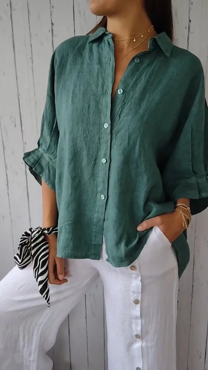 aakip™-Women's Cotton Casual Shirt