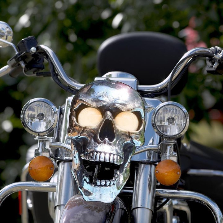 aakip™-💀Motorcycle skull lamp🎃Halloween Pre