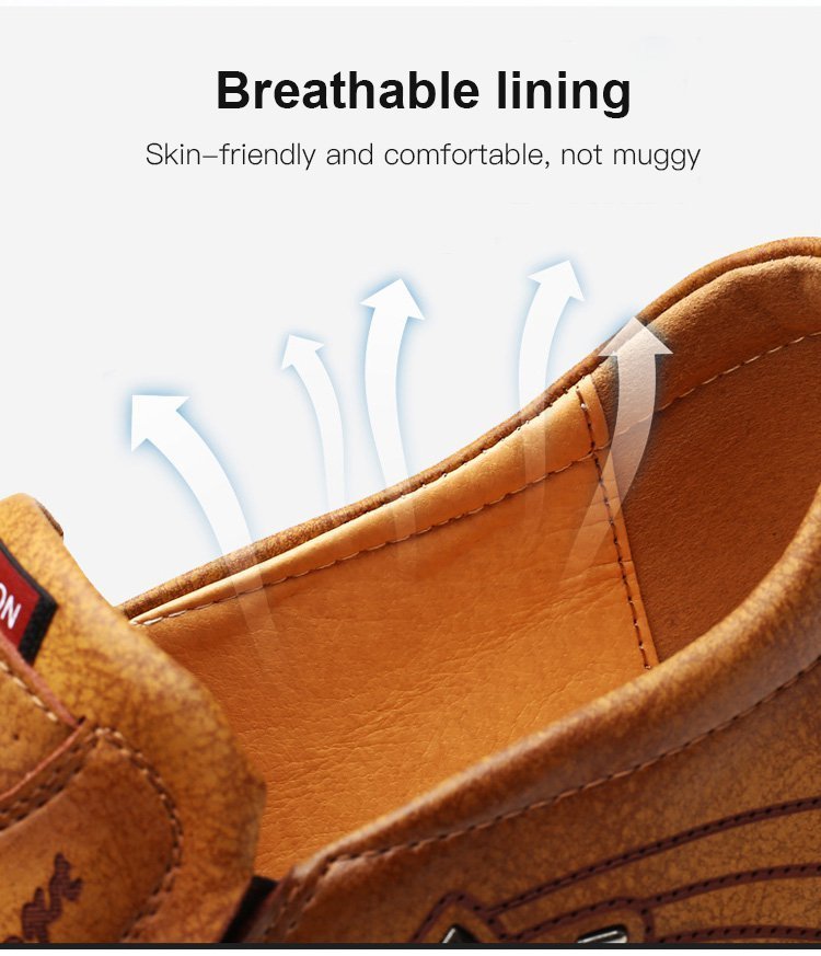 aakip™-2024 spring new leather shoes non-slip business casual men's shoes