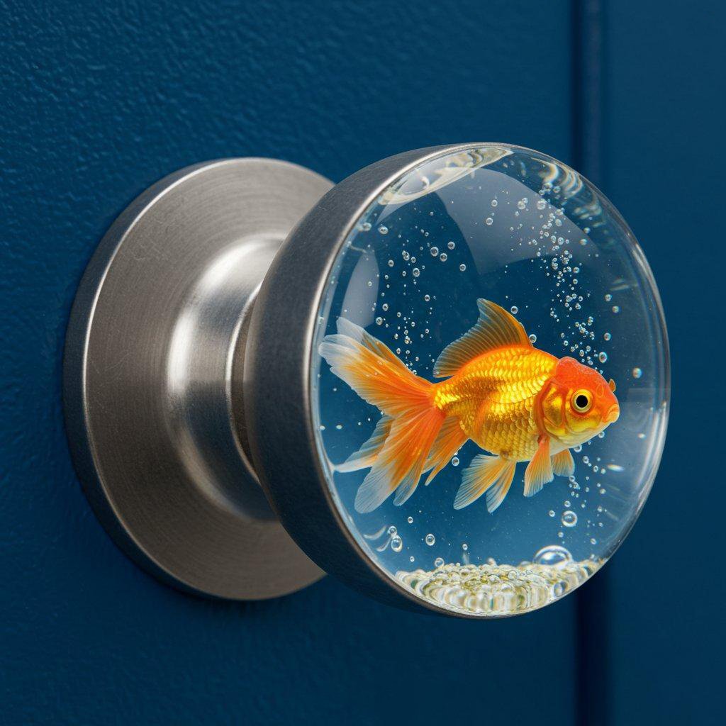 ✨Unique decorative door handle - Handmade