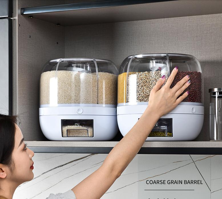 50% OFF🎁Rotary Large Capacity Grain Storage Container