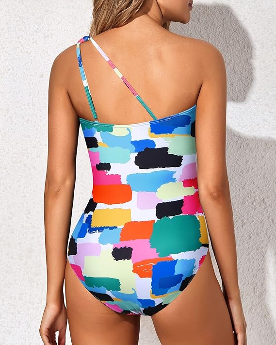 One Shoulder One Piece Swimsuit for Women🔥Buy 2 Save 10% & Free Shipping🔥