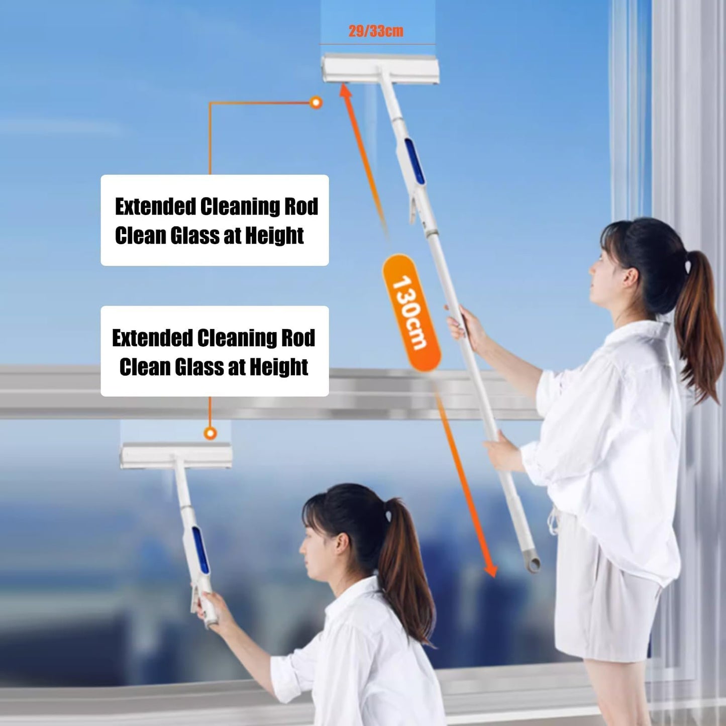 aakip™-🔥Hot Sale - 49% OFF🔥 Squeegee for Window Cleaning with Spray