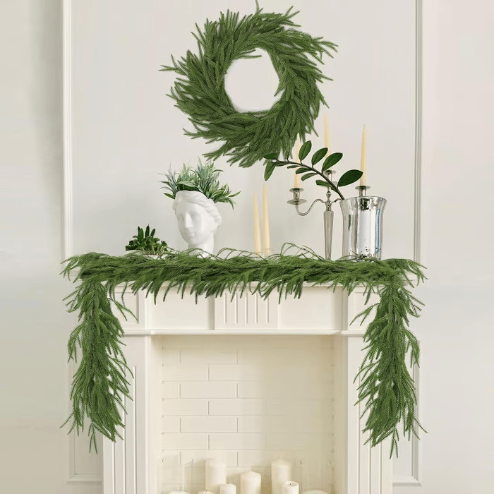 🎄Christmas Lush Artificial Norfolk Pine Branch - 🎄Early Christmas Sale 49% OFF
