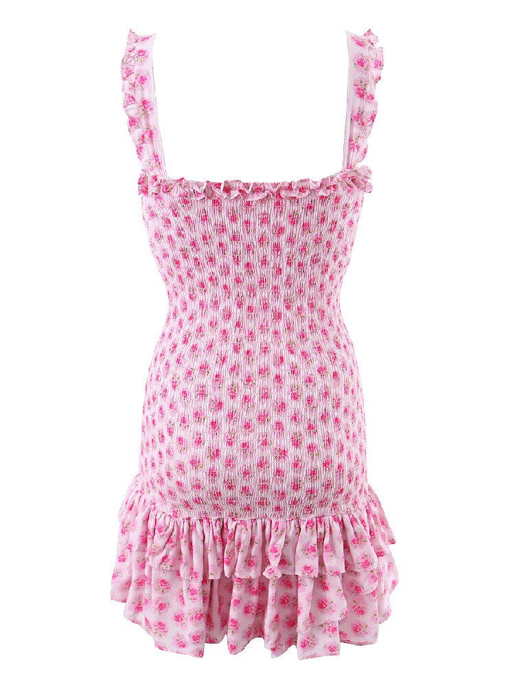 aakip™-Flirty Ruffle Sleeveless A-line Mini Dress - Perfect for a Stylish Summer Look