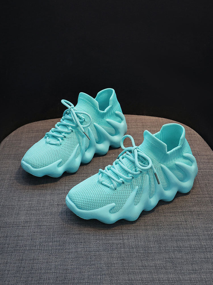 aakip™-Lace-up Knit Breathable Sneakers