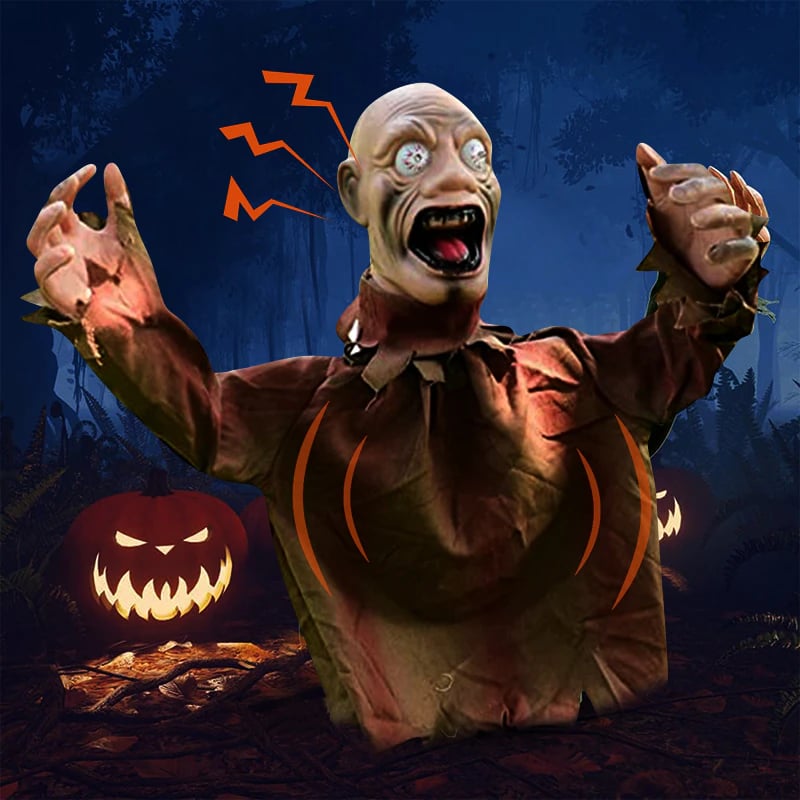 aakip™-🔥🔥🔥(🎃Early Halloween Sale 50% OFF )Swing Ghost Voice Control Decorative Props