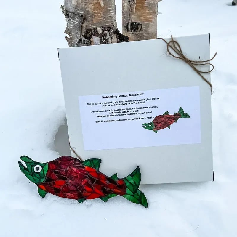 aakip™-49 % OFF-Mountain Range Glass Mosaic DIY Kit