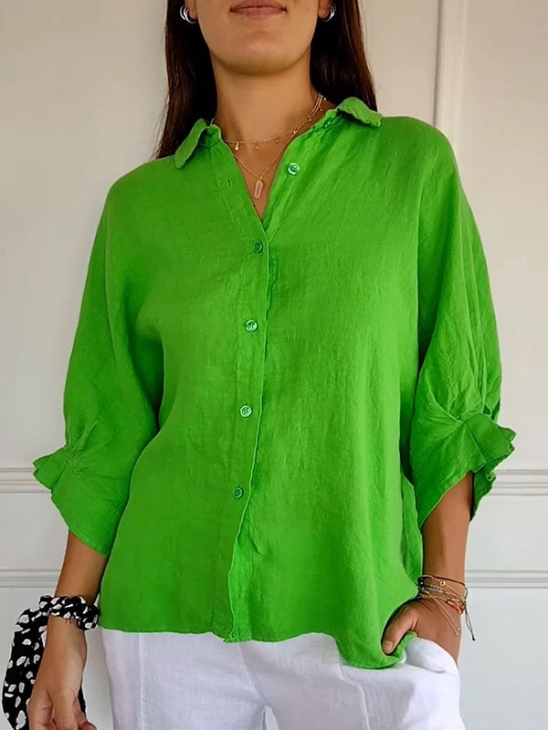 aakip™-Women's Cotton Casual Shirt