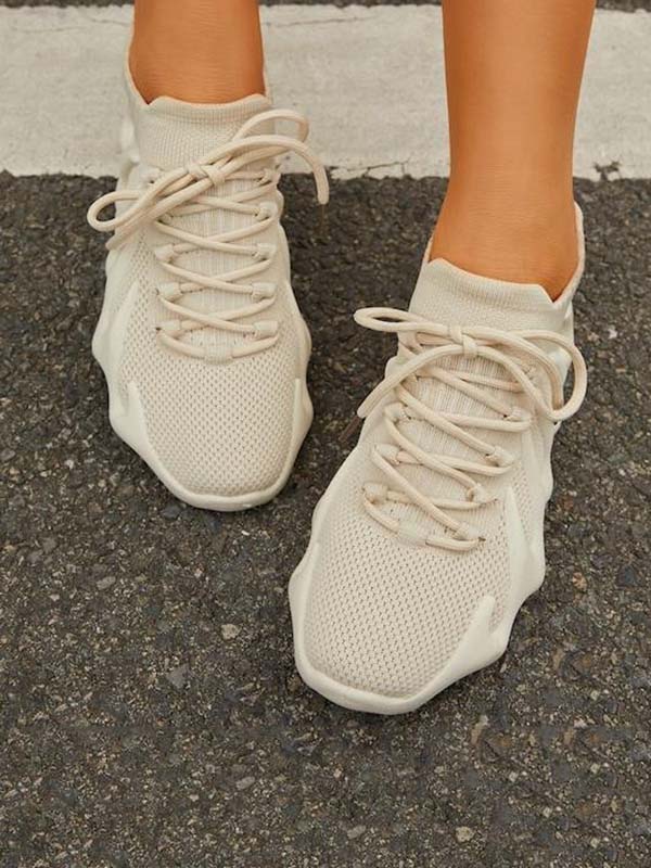 aakip™-Lace-up Knit Breathable Sneakers