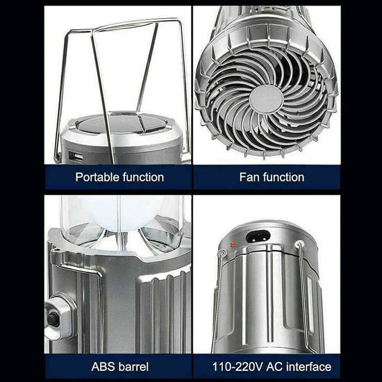 aakip™-(🔥🎁2024 New Year Hot Sale🎁 49%) 6 in 1 Portable Solar LED Camping Lantern