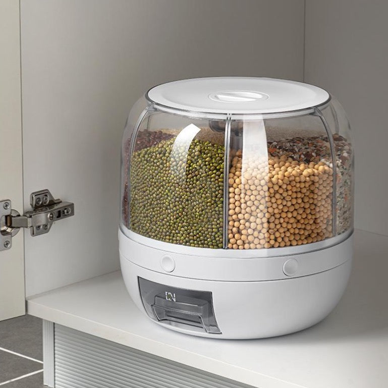 50% OFF🎁Rotary Large Capacity Grain Storage Container