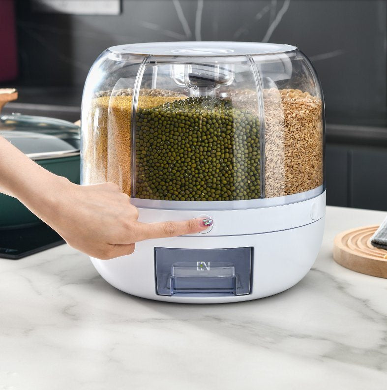 50% OFF🎁Rotary Large Capacity Grain Storage Container