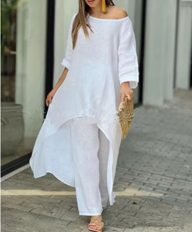 aakip™-Cotton Linen Casual Suit