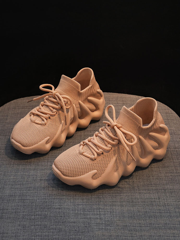 aakip™-Lace-up Knit Breathable Sneakers