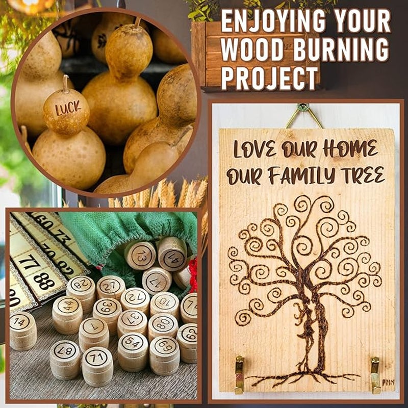 aakip™-🎁26 Letters Copper Mold —DIY Wood Burning/Carving Set