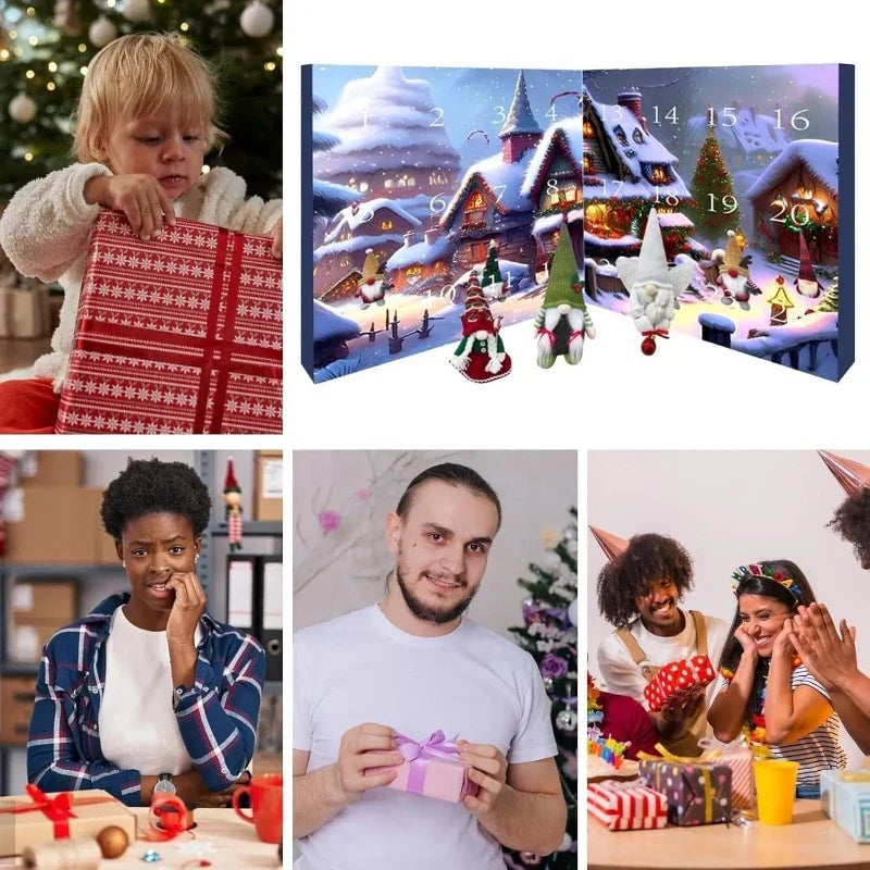 🎅2024 Christmas Gnome Advent Calendar🔥Buy 2 Free shipping