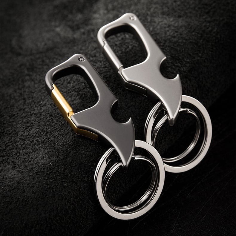 aakip™-🔥49% OFF🔥Multifunctional pendant bottle opener metal double ring key chain