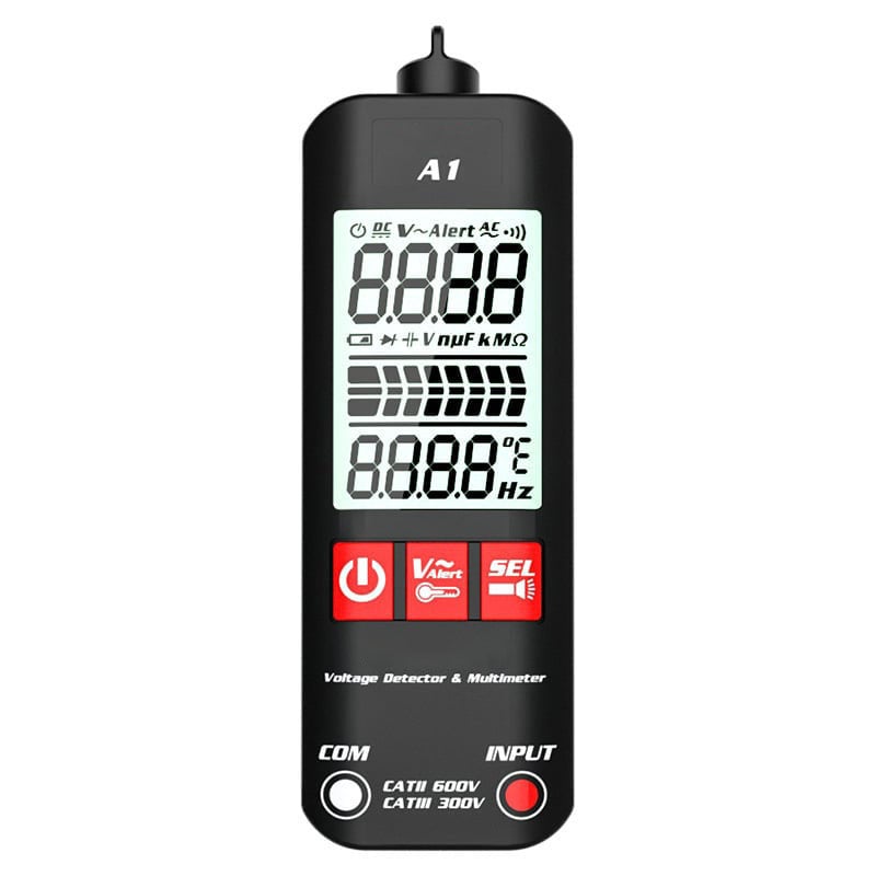 aakip™-A1 Fully Automatic Anti-Burn Intelligent Digital Multimeter