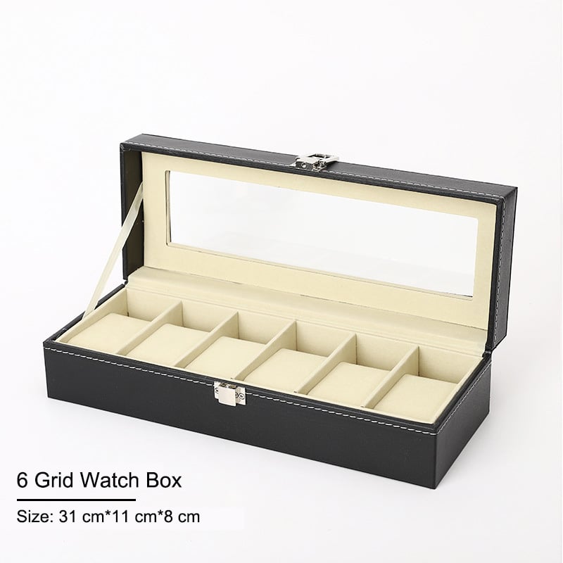 ✨🔥Men's Business Round Dial Analog Quartz Watch Storage Bbox